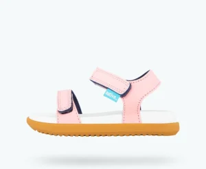 charley_child_0.webp Native Shoes Sandals^Charley Child Princess Pink/ Shell White/ Toffee Brown