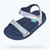 Native Shoes Sandals^Charley Hologram Child Hologram/ Regatta Blue