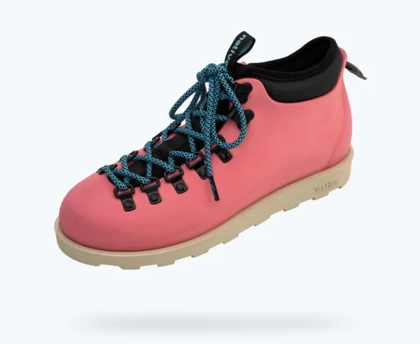 fitzsimmons_citylite_bloo_2-4.webp Native Shoes Boots^Fitzsimmons Citylite Bloom Dazzle Pink/ Pepper White/ Jiffy Black