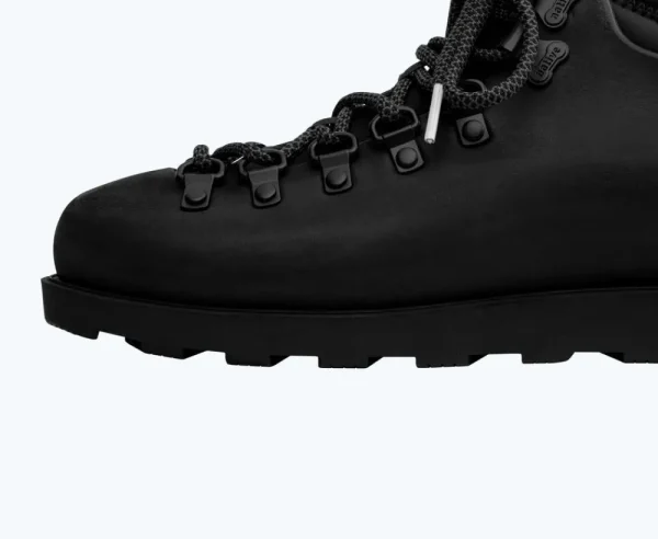 Native Shoes Boots^Fitzsimmons Citylite Bloom Jiffy Black/ Jiffy Black/ Victoria Blue