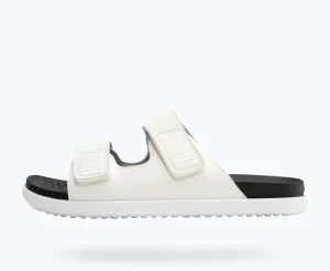 frankie_sugarlite_0.webp Native Shoes Sandals^Frankie Sugarlite Shell White/ Jiffy Black/ Shell White