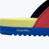 Native Shoes Sandals^Frankie Sugarlite Junior Resting Blue/ Celery Green/ Uv Blue/ Uv Hyper Strap