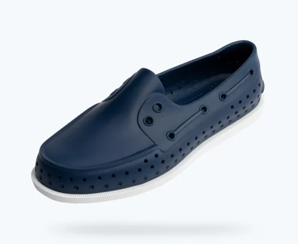 howard_sugarlite_1-1.webp Native Shoes Shoes^Howard Sugarlite Frontier Blue/ Shell White/ Foxtail Speckle Rubber