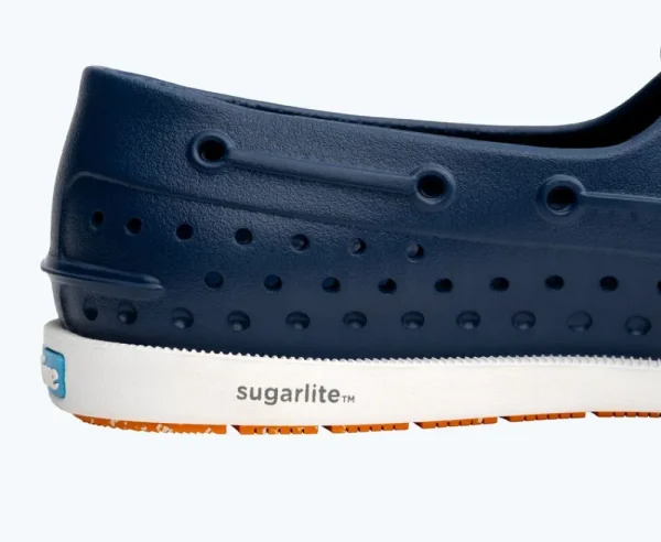 howard_sugarlite_3-1.webp Native Shoes Shoes^Howard Sugarlite Frontier Blue/ Shell White/ Foxtail Speckle Rubber