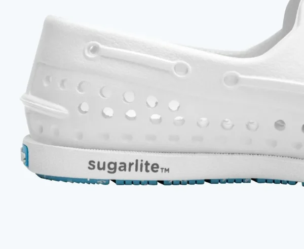 howard_sugarlite_child_3.webp Native Shoes Shoes^Howard Sugarlite Child Shell White/ Shell White/ Surfer Speckle Rubber