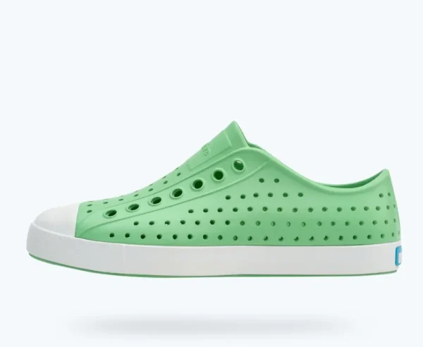 jefferson_0-1.webp Native Shoes Shoes^Jefferson Candy Green/ Shell White