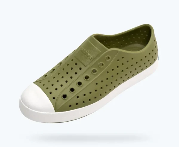 jefferson_1-2.webp Native Shoes Shoes^Jefferson Iguana Green/ Shell White