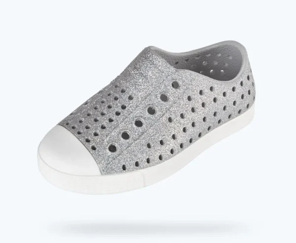 jefferson_bling_child_1-11.webp Native Shoes Shoes^Jefferson Bling Child Disco Bling/ Shell White