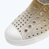 Native Shoes Shoes^Jefferson Bling Child Gold Frost Bling/ Shell White