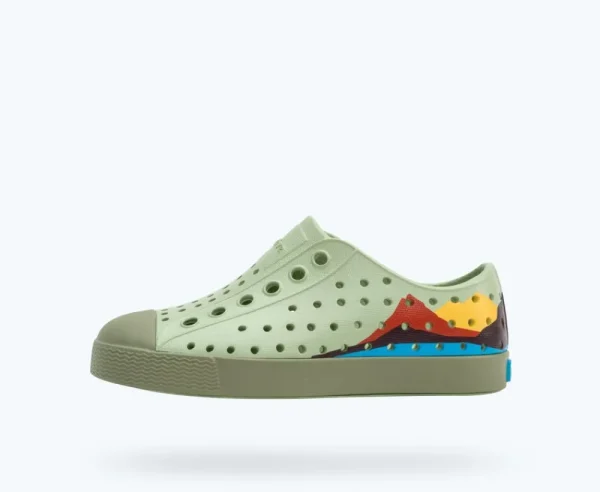 jefferson_block_child_0-1.webp Native Shoes Shoes^Jefferson Block Child Tea Green/ Loch Green/ Crater Mountain Block