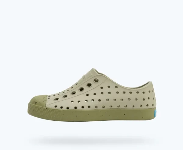 jefferson_bloom_child_0-4.webp Native Shoes Shoes^Jefferson Bloom Child Elm Green/ Iguana Green/ Jiffy Speckles