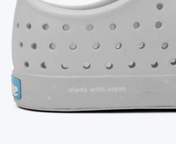 Native Shoes Shoes^Jefferson Bloom Child Mist Grey/ Mist Grey/ Shell Speckles