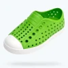 Native Shoes Shoes^Jefferson Child Grasshopper Green/ Shell White