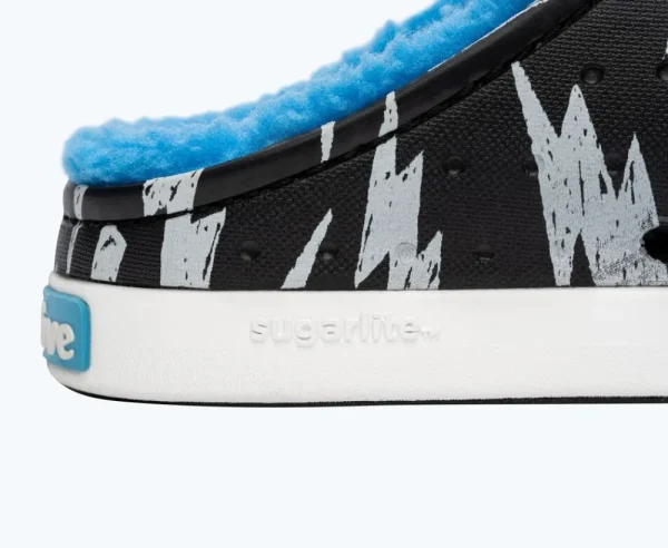 jefferson_cozy_glow_big_k_3.webp Native Shoes Shoes^Jefferson Cozy Glow Big Kid Jiffy Black/ Shell White/ Shell Lightning Glow