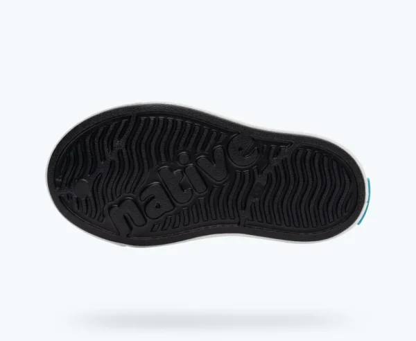 jefferson_cozy_glow_littl_2.webp Native Shoes Shoes^Jefferson Cozy Glow Little Kid Jiffy Black/ Shell White/ Shell Lightning Glow