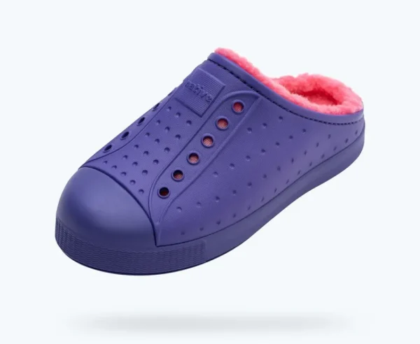 jefferson_cozy_sugarlite__1-7.webp Native Shoes Shoes^Jefferson Cozy Sugarlite Big Kid Ultra Violet/ Ultra Violet/ Dazzle Pink