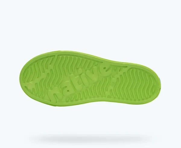 jefferson_cozy_sugarlite__2-1.webp Native Shoes Shoes^Jefferson Cozy Sugarlite Big Kid Snap Green/ Snap Green/ Maui Blue