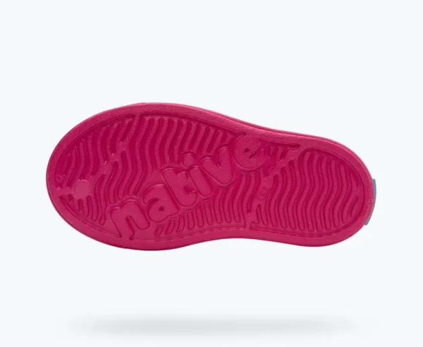 jefferson_cozy_sugarlite__2.webp Native Shoes Shoes^Jefferson Cozy Sugarlite Little Kid Radberry Pink/ Radberry Pink/ Sky Blue