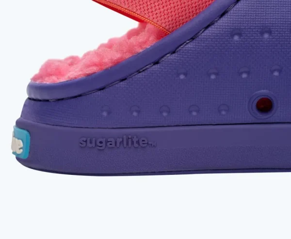 jefferson_cozy_sugarlite__3-5.webp Native Shoes Shoes^Jefferson Cozy Sugarlite Little Kid Ultra Violet/ Ultra Violet/ Dazzle Pink