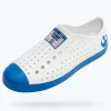 Native Shoes Shoes^Jefferson Star Wars Print Shell White/ Beep Blue/ R2-D2