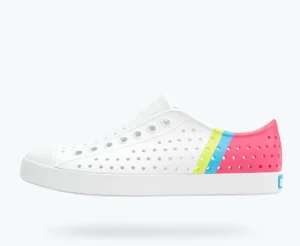 jefferson_sugarlite_block_0.webp Native Shoes Shoes^Jefferson Sugarlite Block Shell White/ Shell White/ Dazzle Maria Celery Block