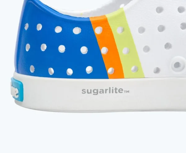 jefferson_sugarlite_block_3-5.webp Native Shoes Shoes^Jefferson Sugarlite Block Child Shell White/ Shell White/ Uv City Celery Block