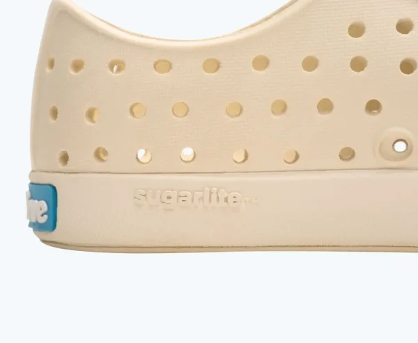 Native Shoes Shoes^Jefferson Sugarlite Block Child Bone White/ Bone White/ Apricot Dazzle Ultra Circle