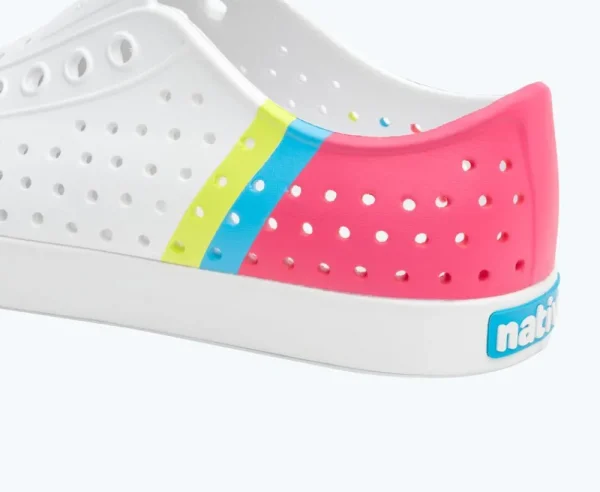 jefferson_sugarlite_block_4.webp Native Shoes Shoes^Jefferson Sugarlite Block Shell White/ Shell White/ Dazzle Maria Celery Block