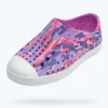 Native Shoes Shoes^Jefferson Sugarlite Print Child Winterberry Pink/ Shell White/ Haze Eucamo