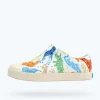 Native Shoes Shoes^Jefferson Sugarlite Print Child Shell White/ Bone White/ Candy Safari Friends