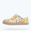 jefferson_sugarlite_print_0-17.webp Native Shoes Shoes^Jefferson Sugarlite Print Child Bone White/ Flax Tan/ Apricot Resting Squiggle