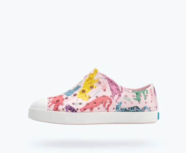 jefferson_sugarlite_print_0-8.webp Native Shoes Shoes^Jefferson Sugarlite Print Child Milk Pink/ Shell White/ Sea Fan Safari Friends