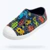 jefferson_sugarlite_print_1-15.webp Native Shoes Shoes^Jefferson Sugarlite Print Child Regatta Blue/ Shell White/ Resting Laflame Critters
