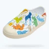 Native Shoes Shoes^Jefferson Sugarlite Print Child Shell White/ Bone White/ Candy Safari Friends