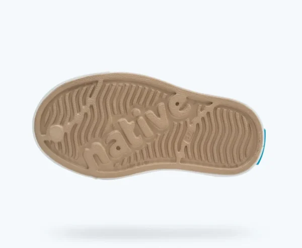 jefferson_sugarlite_print_2-10.webp Native Shoes Shoes^Jefferson Sugarlite Print Child Flax Tan/ Shell White/ City Eucamo