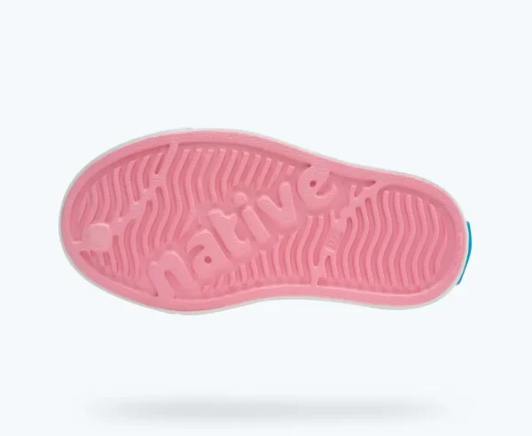 jefferson_sugarlite_print_2-12.webp Native Shoes Shoes^Jefferson Sugarlite Print Child Princess Pink/ Shell White/ Haze Sunpetal