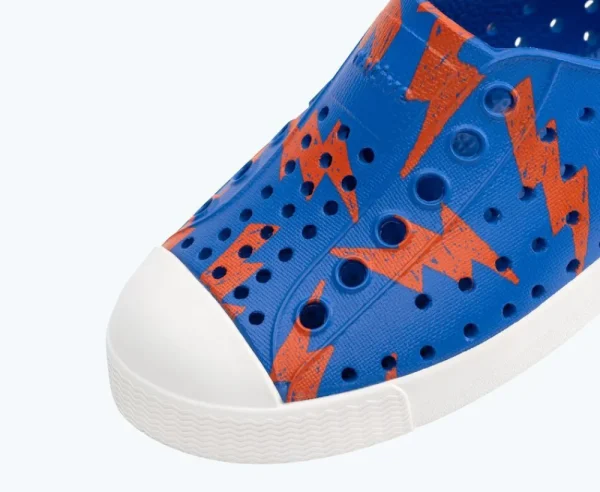 jefferson_sugarlite_print_3-17.webp Native Shoes Shoes^Jefferson Sugarlite Print Child Uv Blue/ Shell White/ Laflame Lightning