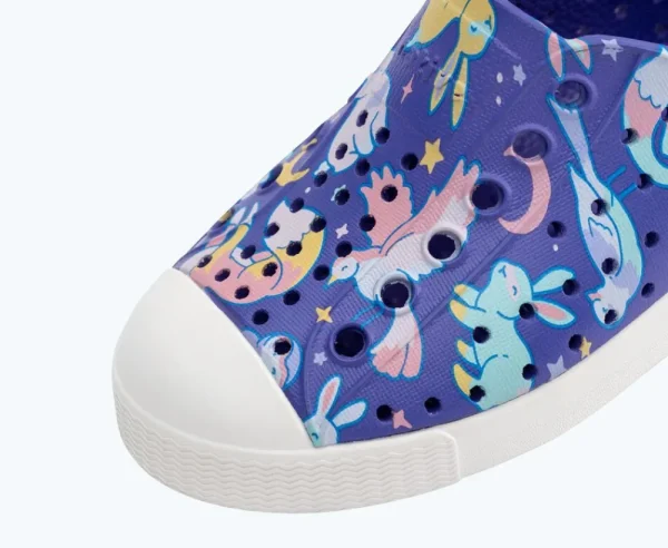jefferson_sugarlite_print_3-18.webp Native Shoes Shoes^Jefferson Sugarlite Print Child Ultra Violet/ Shell White/ Starlight Woodland Friends