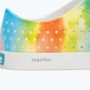 Native Shoes Shoes^Jefferson Sugarlite Print Shell White/ Shell White/ Rainbow Tie Dye