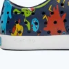jefferson_sugarlite_print_4-13.webp Native Shoes Shoes^Jefferson Sugarlite Print Child Regatta Blue/ Shell White/ Resting Laflame Critters