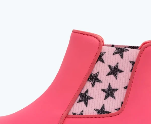 kensington_treklite_bloom_3-1.webp Native Shoes Boots^Kensington Treklite Bloom Child Dazzle Pink/ Jiffy Black/ Princess Jiffy Stars