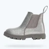 Native Shoes Boots^Kensington Treklite Glitter Child Silver Glitter/ Pigeon Grey