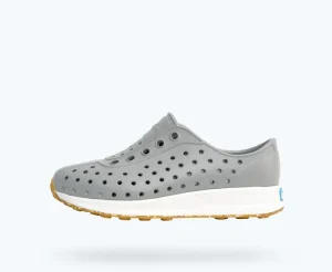 Native Shoes Shoes^Robbie Sugarlite Child Pigeon Grey/ Shell White/ Mash Speckle Rubber