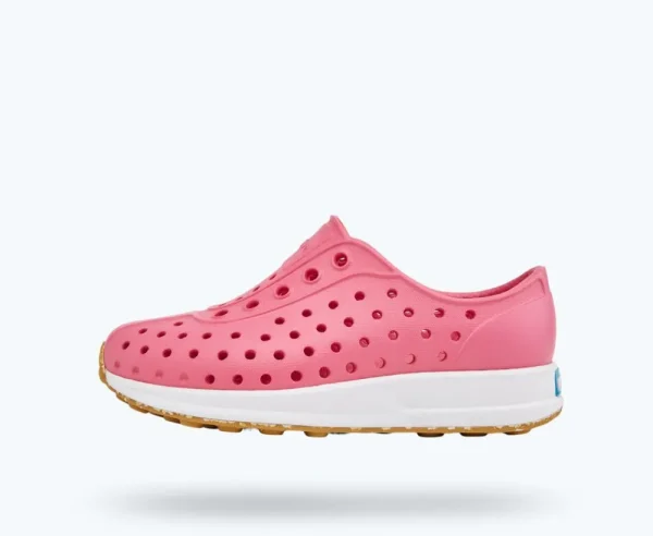 robbie_sugarlite_child_0-7.webp Native Shoes Shoes^Robbie Sugarlite Child Hollywood Pink/ Shell White/ Mash Speckle Rubber