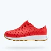 Native Shoes Shoes^Robbie Sugarlite Child Hyper Red/ Shell White/ Mash Speckle Rubber