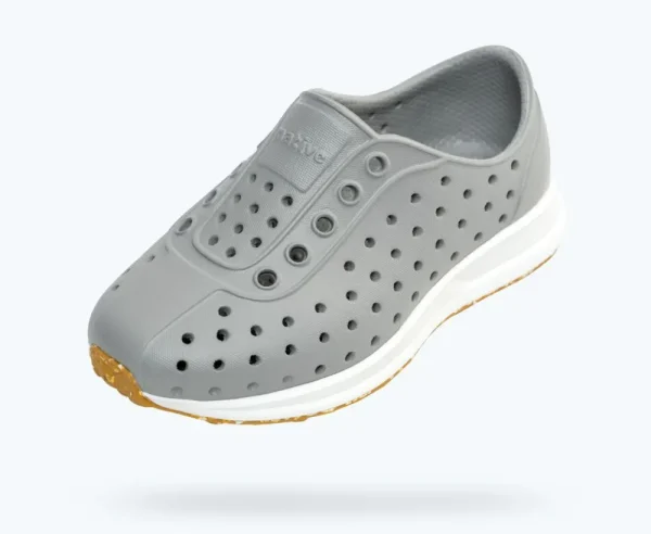 robbie_sugarlite_child_1-1.webp Native Shoes Shoes^Robbie Sugarlite Child Pigeon Grey/ Shell White/ Mash Speckle Rubber