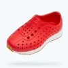 Native Shoes Shoes^Robbie Sugarlite Child Hyper Red/ Shell White/ Mash Speckle Rubber