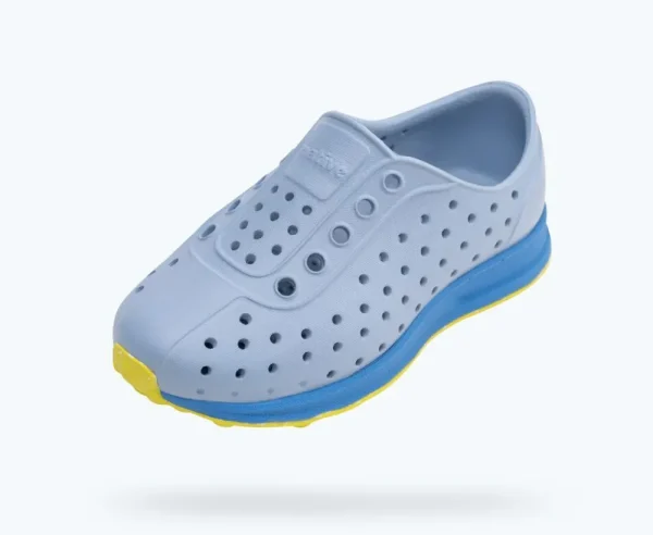 robbie_sugarlite_child_1-9.webp Native Shoes Shoes^Robbie Sugarlite Child Alaska Blue/ Resting Blue/ Pickle Speckle Rubber