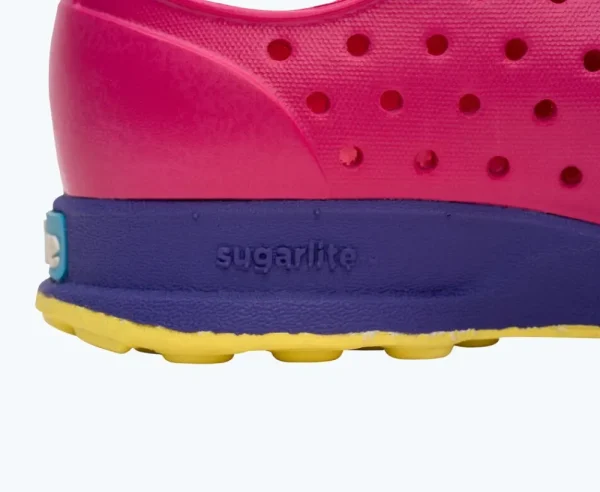 robbie_sugarlite_child_3-2.webp Native Shoes Shoes^Robbie Sugarlite Child Radberry Pink/ Ultra Violet/ Morning Speckle Rubber