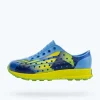 robbie_sugarlite_print_ch_0-1.webp Native Shoes Shoes^Robbie Sugarlite Print Child Resting Blue/ Pickle Green/ Uv Pickle Speed/ Snap Speckle Rubber